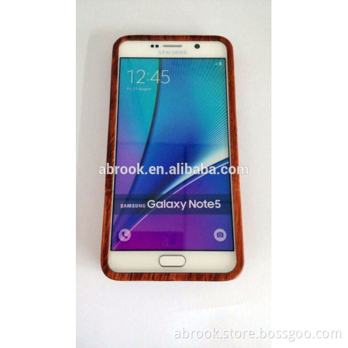 2015 100% real wood case for samsung galaxy note 5